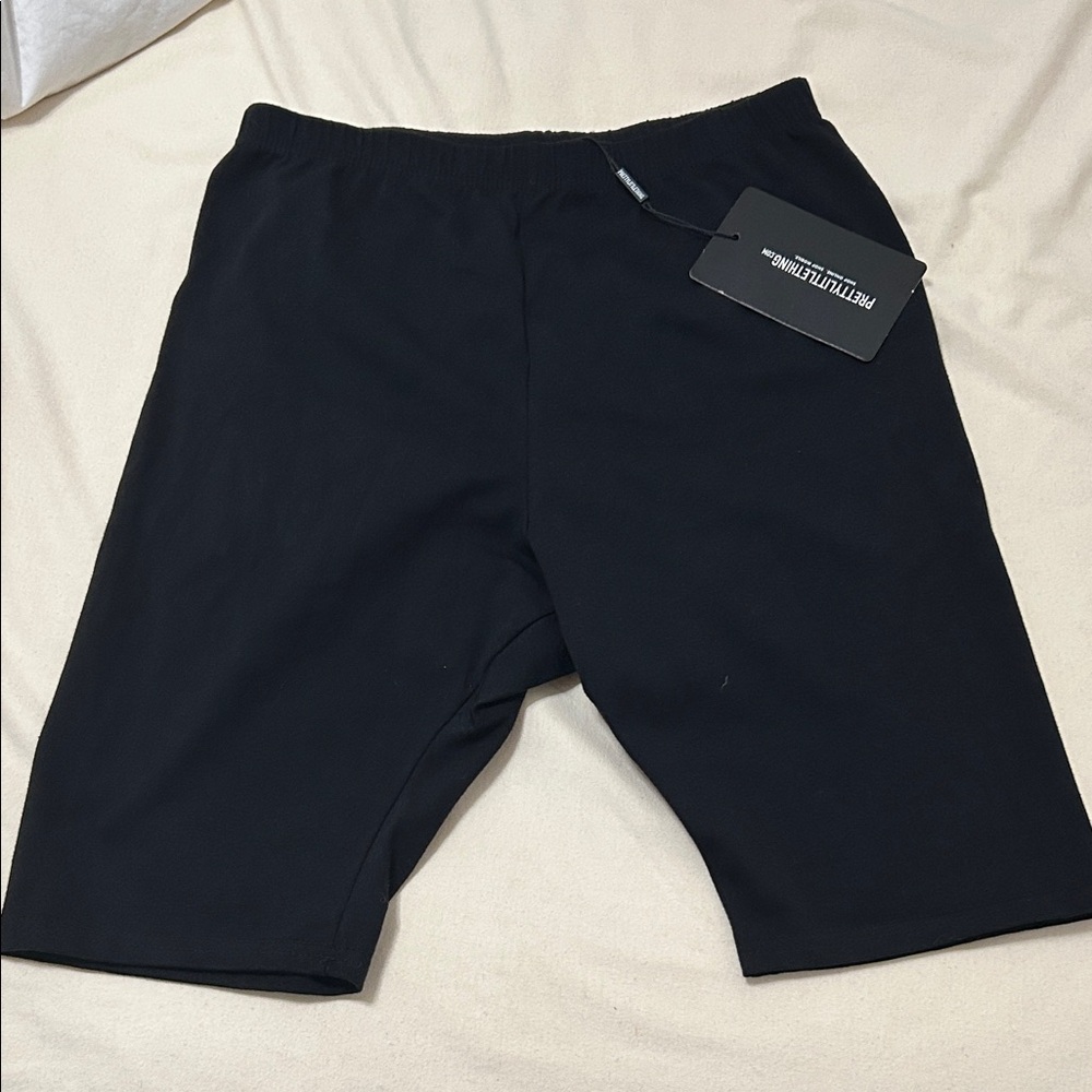 Black Biker Shorts
